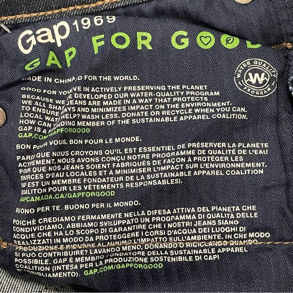 GAP‎ Mid Rise True Skinny Jeans in Dark Indigo - Picture 6 of 7